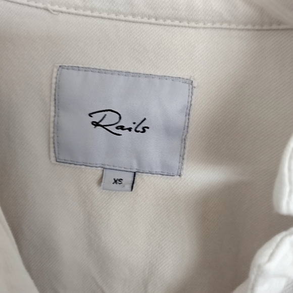 Rails Dixon utility jumpsuit in cream sz Xs - Picture 4 of 10